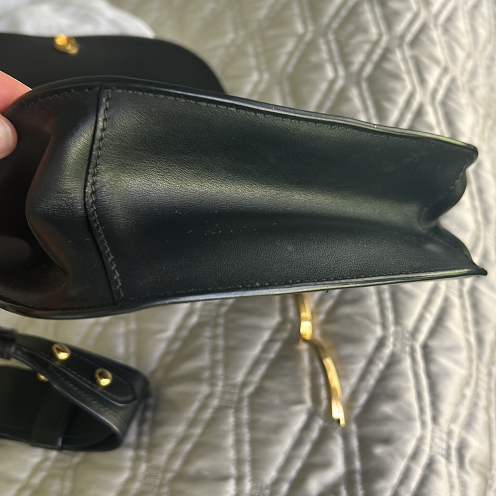 Authentic Prada Black Leather Crossbody - Picture 6 of 7